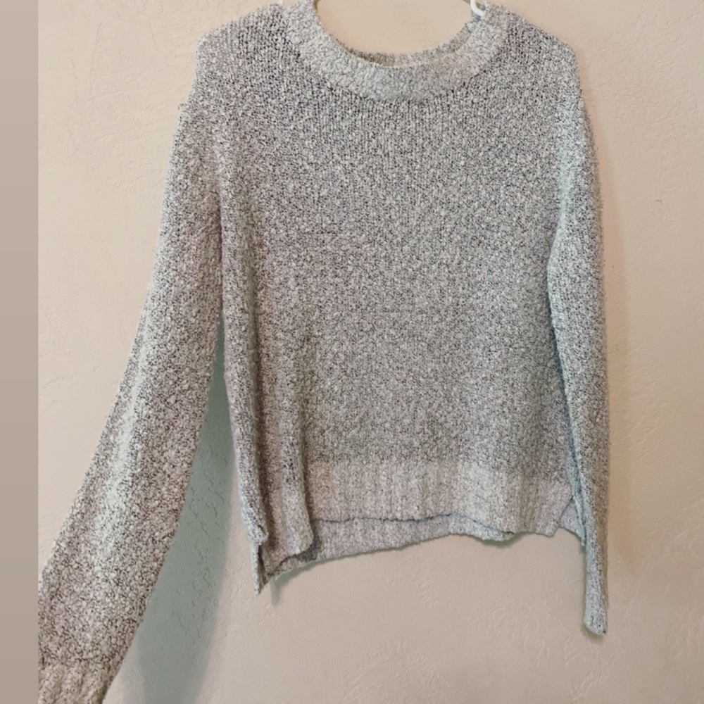Light Gray Knitted Sweater